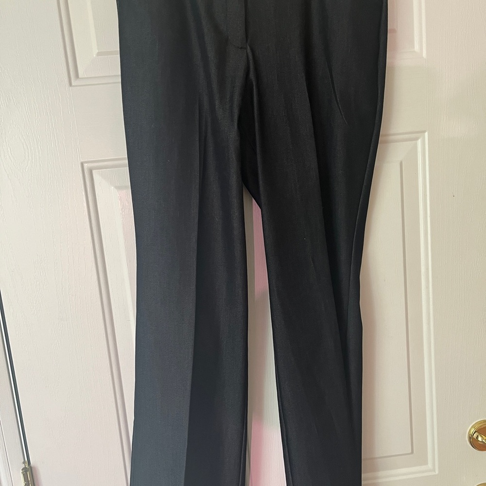 Dress slacks, charcoal gray